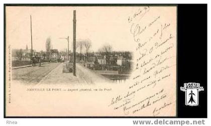 94 Joinville-le-Pont - JOINVILLE-LE-PONT - Aspect général, vu du Pont -  cpa Rhea D94D  C75042C