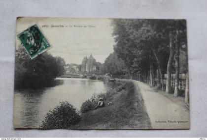 Josselin, la rivière de l'Oust, Morbihan 56