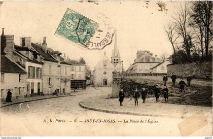 CPA JOUY-en-JOSAS - La Place de l'Église (246763)