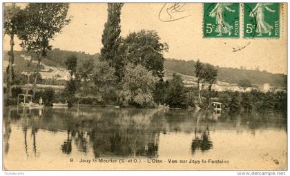 CPA 95  JOUY LE MOUTIER L OISE VUE SUR JOUY LA FONTAINE