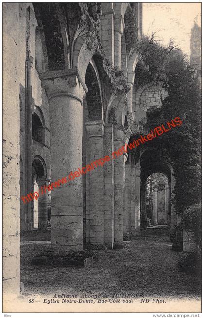 Ancienne Abbaye de Jumieges - Eglise Notre-Dame - Jumieges