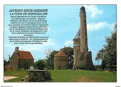 61 - Juvigny sous Andaine - La Tour de Bonvouloir - CPM - Voir Scans Recto-Verso