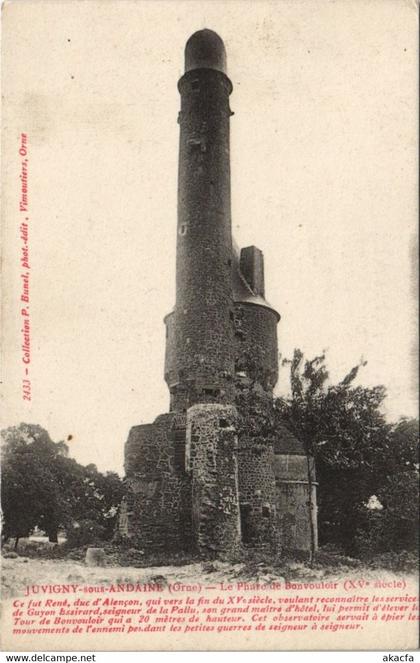 CPA JUVIGNY sous ANDAINE Le Phare Bonvouloir (151075)