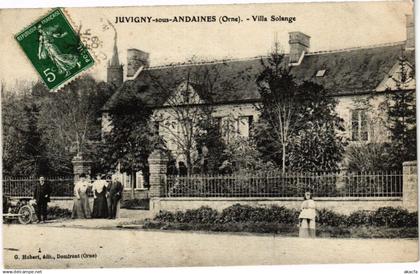 CPA JUVIGNY-sous-ANDAINE - Villa solange (195657)