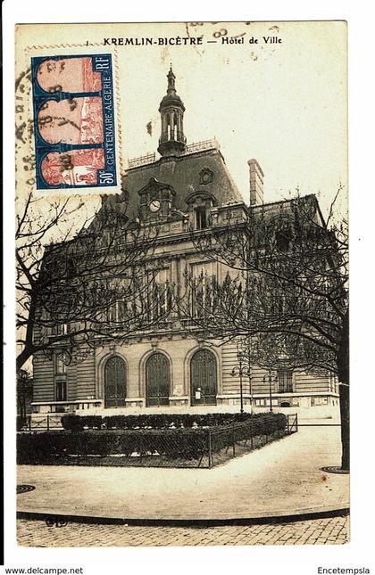 CPA - Carte Postale - FRANCE-Kremlin Bicetre- Hôtel de Ville-1904?- VM3689