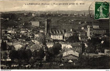 CPA L'ARBRESLE Vue générale prise au Midi Rhone (102254)