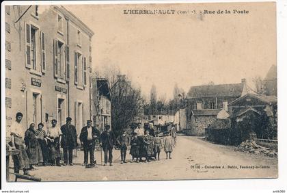 CPA 85 L'HERMENAULT Rue de la poste