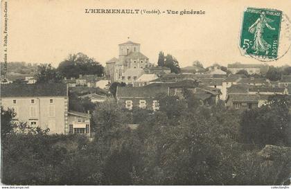 .CPA FRANCE 85 " L'Hermenault, Vue générale"