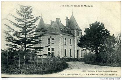 CPA...L'HERMENAULT...LE CHATEAU DES MOULIERES...