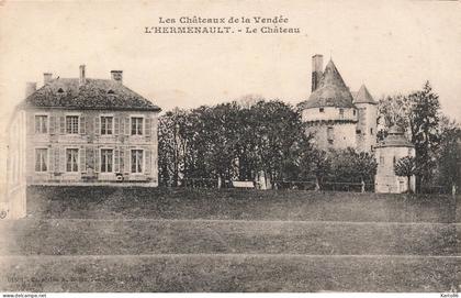 l'hermenault * vue sur le château