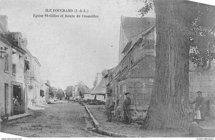 L'île-Bouchard        37       Eglise Saint Gilles et route de Crouzilles           (voir scan)