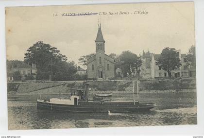 L'ILE SAINT DENIS - L'Eglise