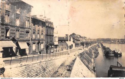 SEINE SAINT DENIS  93  L'ILE SAINT DENIS - QUAI DE LA MARINE