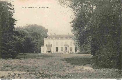 95 - L'Isle Adam - Le Château - CPA - Voir Scans Recto-Verso