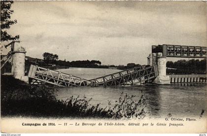 CPA L'Isle Adam Le Barrage de l'Isle Adam (1319565)