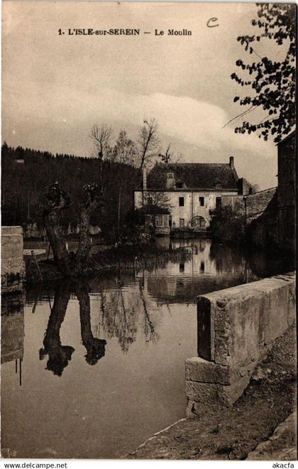 CPA l'ISLE-sur-SEREIN - Le Moulin (658784)