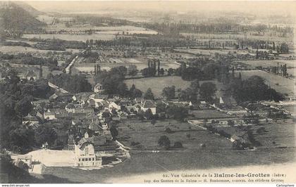 CPA 38 ISERE LA BALME-LES-GROTTES Vue générale