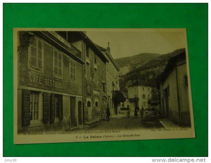 ISERE-LA BALME LES GROTTES-6-LA GRANDE RUE-ANIMEE