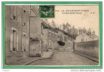 LA CELLE SAINT CLOUD -- La rue saint Pierre