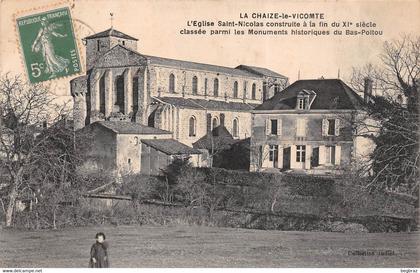 LA CHAIZE LE VICOMTE     EGLISE ST NICOLAS