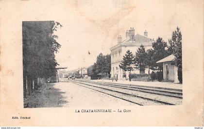 LA CHATAIGNERAIE    LA GARE