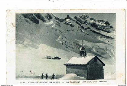 CPA-Carte Postale -France-La Clusaz- Col des Aravis--1933 VM19682