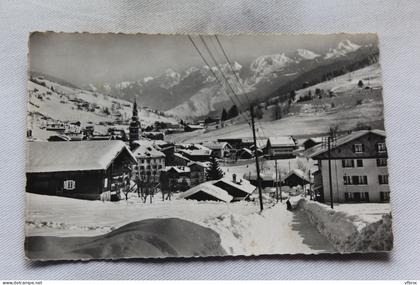 Cpsm, la Clusaz et la chaine des Aravis, Haute Savoie 74