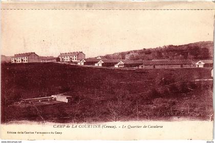 CPA Militaire Camp de La COURTINE - Le Quartier de Cavalerie (90036)