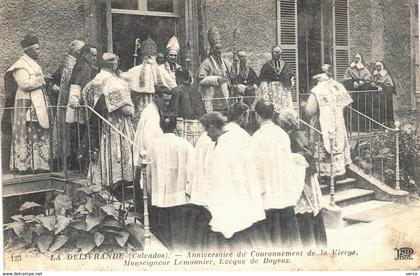 Carte Postale  ancienne de LA DELIVRANDE - Procession de ND de la DELIVRANDE