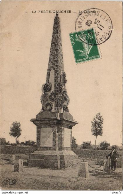 CPA LA FERTÉ-GAUCHER - La Colonne (120421)