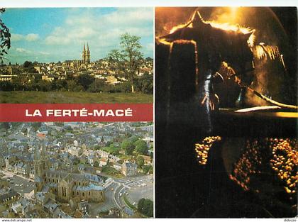 61 - La Ferté Macé - Multivues - Flamme Postale de La Ferté Macé - CPM - Voir Scans Recto-Verso