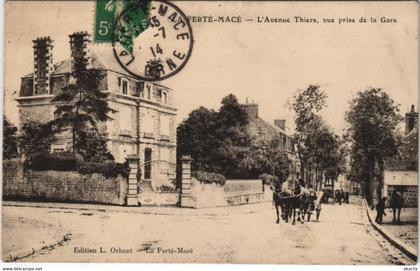 CPA La Ferte-Mace L'Avenue Thiers FRANCE (1054097)