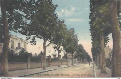 CPA La Ferté-Saint-Aubin Avenue de la Gare