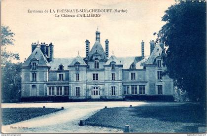 (*02/02/25) 72-CPA LA FRESNAYE SUR CHEDOUET