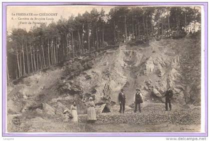 72 - La FRESNAYE sur CHEDOUET -- Carrière de Bruyère louis