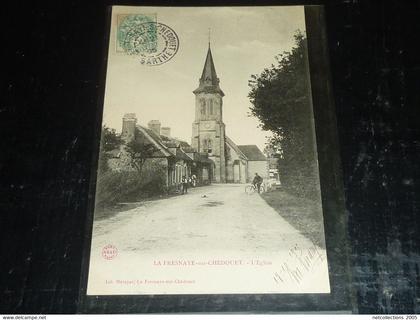 LA FRESNAYE-SUR-CHEDOUET - L'EGLISE - 72 SARTHE (C.R)