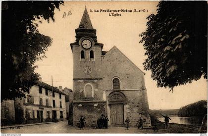 CPA AK La Frette-sur-Seine - L'Église (519560)