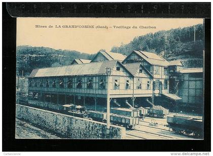 Mines de LA GRAND COMBE - Treillage du charbon