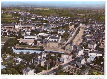 La Guerche-de-Bretagne.. belle vue aérienne de la ville