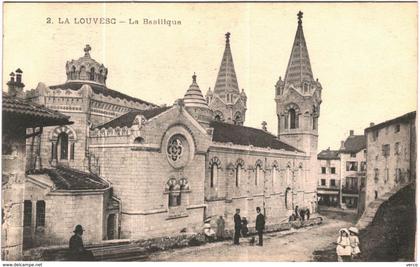 Carte Postale Ancienne de LA LOUVESC-La Basilique