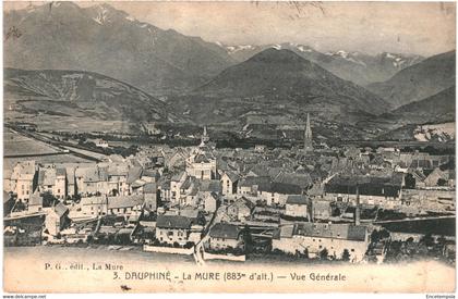 CPA  Carte Postale France La Mure Vue générale 1922 VM64406