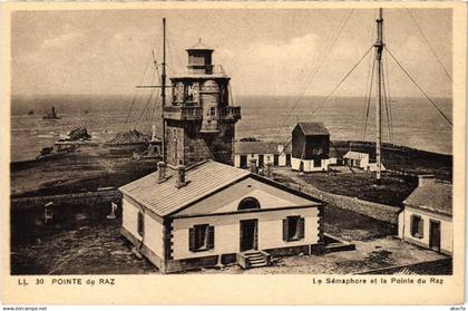 CPA La Pointe du Raz - Le Semaphore et La Pointe du Raz (1033166)