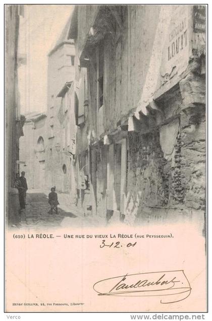 Carte Postale Ancienne de LA REOLE