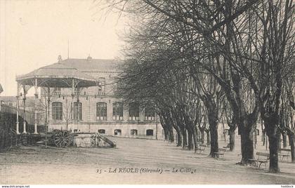 LA REOLE : LE COLLEGE