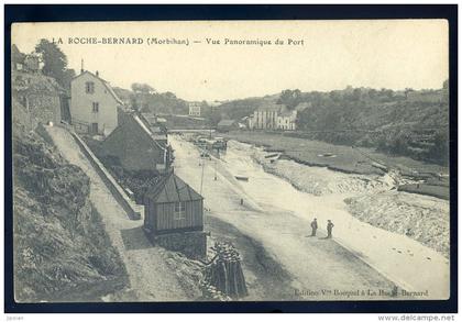 cpa du 56  La Roche Bernard  vue panoramique du Port   JIP59