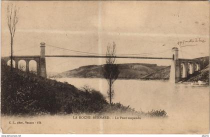 CPA La ROCHE-BERNARD - Le Pont suspendu (33036)