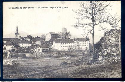 Cpa du 74  La Roche sur Foron la Tour et l' Hôpital d' Andrevetan      MARS18-06