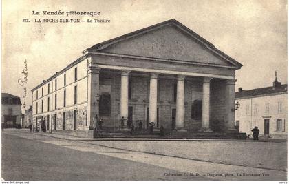 Carte POSTALE  Ancienne  de LA  ROCHE sur YON - Théatre