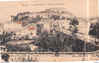 La SALVETAT (Hérault) - Entrée du Village