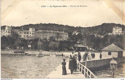 CPA La Seyne-sur-Mer Station de Tamaris